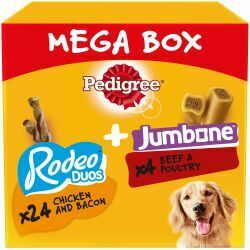 Pedigree Rodeo Duos & Jumbone Medium Mega Box, 780g