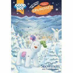 Christmas Good Boy Snowman Advent Calendar, 72g