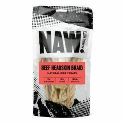 NAW Beef Braided Headskin, 100g