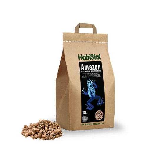 Habistat Amazon Sinking Clay Ball Filtration Substrate 10 Ltrs