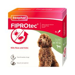 Beaphar FIPROtec Spot On Dog 4 pipette, 4tmnt